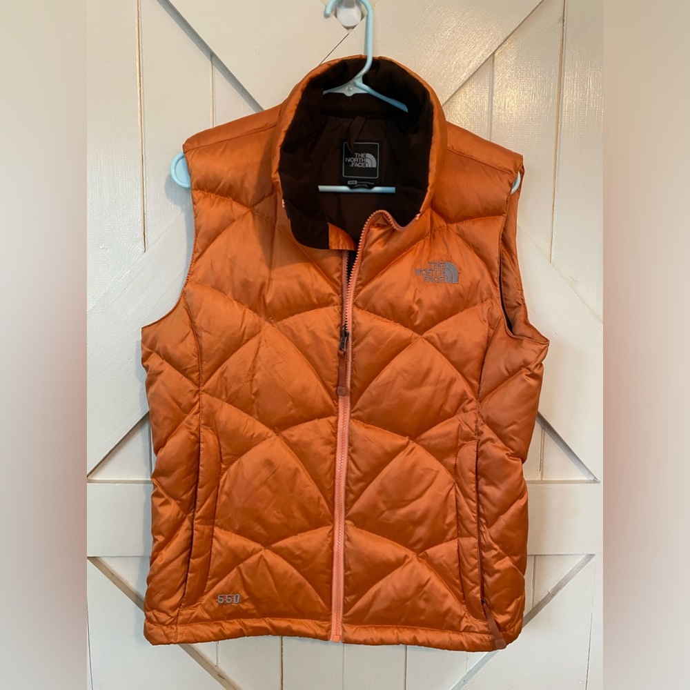 North Face Vest (Orange) 🧡
